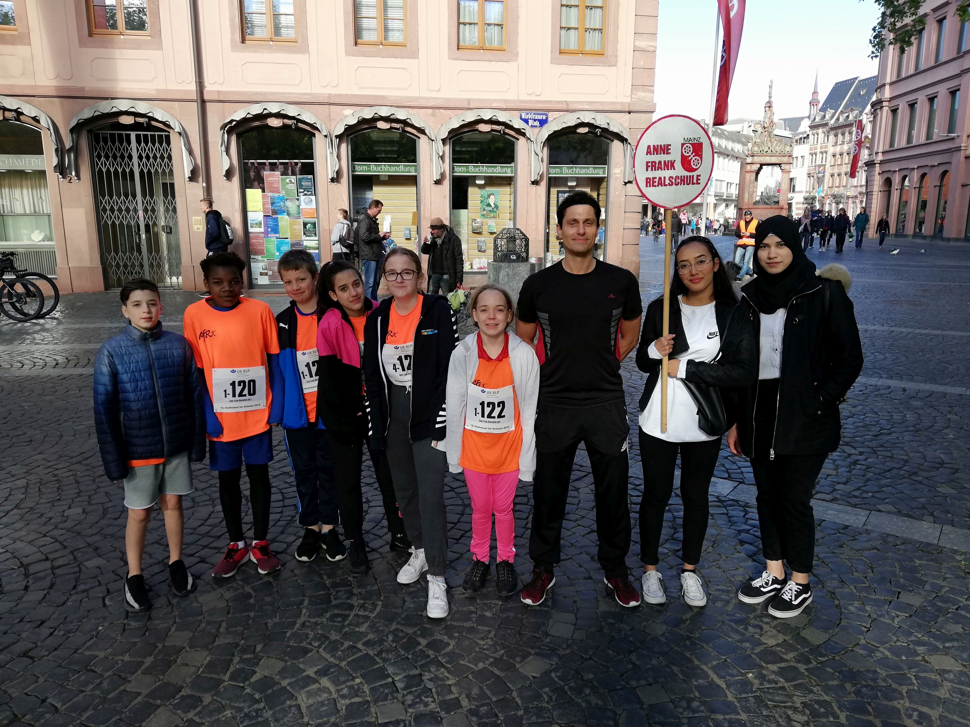 Gutenberg-Marathon 2019, Anne-Frank-Realschule plus Mainz