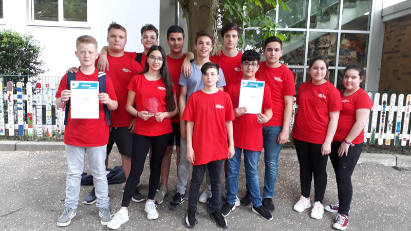 Kreiswettbewerb der Schulsanitäter 2019, Anne-Frank-Realschule plus Mainz